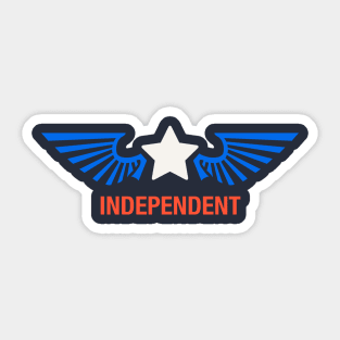 Independence Sticker